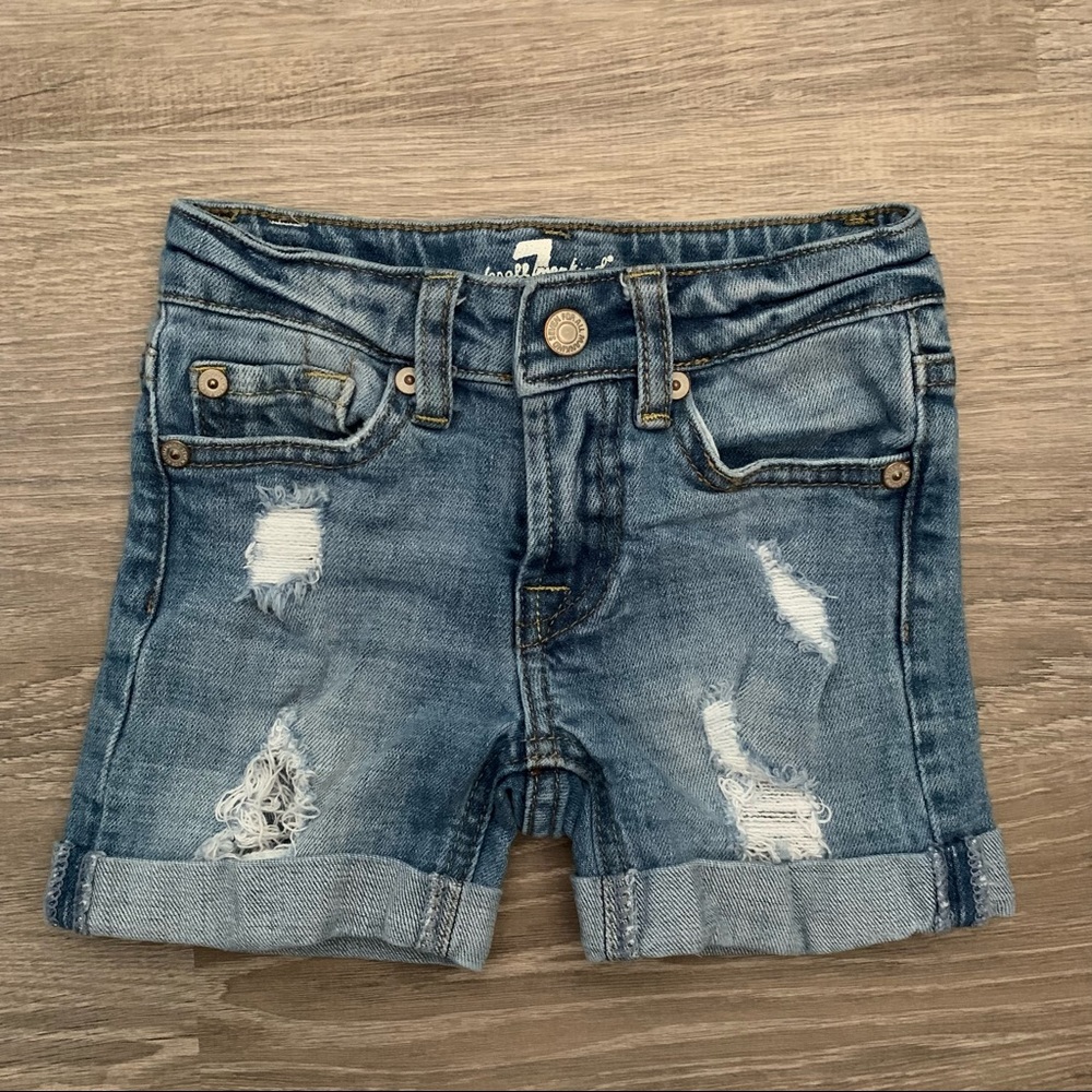 7 for All Man Kind Denim Shorts - Size 4